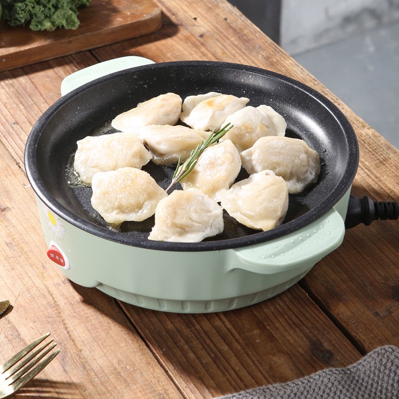 Bộ 4 Chảo Nướng Bbq Teppanyaki &amp; Nồi Hấp Mini Không Dính Đa Năng