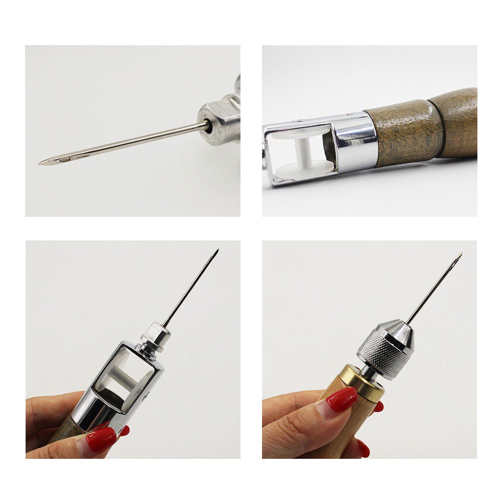 Bộ Dụng Cụ Chỉ Và Sáp Chuyên Dùng May Vá Đồ Da