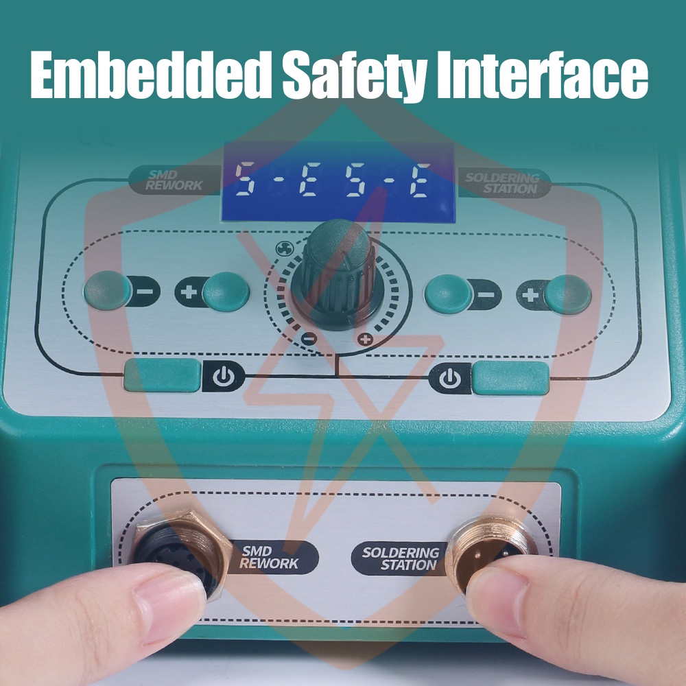 Trạm Hàn Khí Nóng YIHUA 938BD + - I 740W BGA