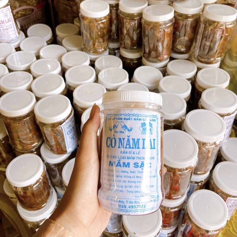 Mắm Cá Sặc Đặc Sản Châu Đốc An Giang Hũ 500g, Mắm Chưng Nhà Làm Loại Ngon, Mắm Cá Cơ Cơ