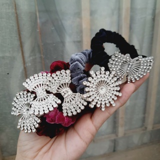 Cột tóc nhung dễ thương cho nữ mã 026 (thun 5cm)
