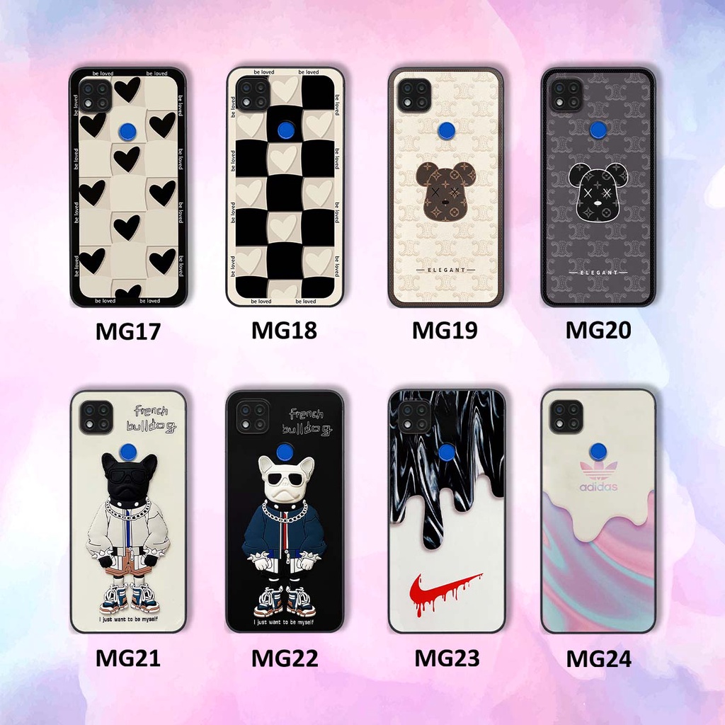 Ốp Xiaomi Redmi 9C trái tim, thời trang, thể thao, ốp viền dẻo đẹp