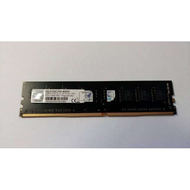 RAM G.SKill 4Gb DDR4-2133- F4-2133C15S-4GNT cũ | WebRaoVat - webraovat.net.vn