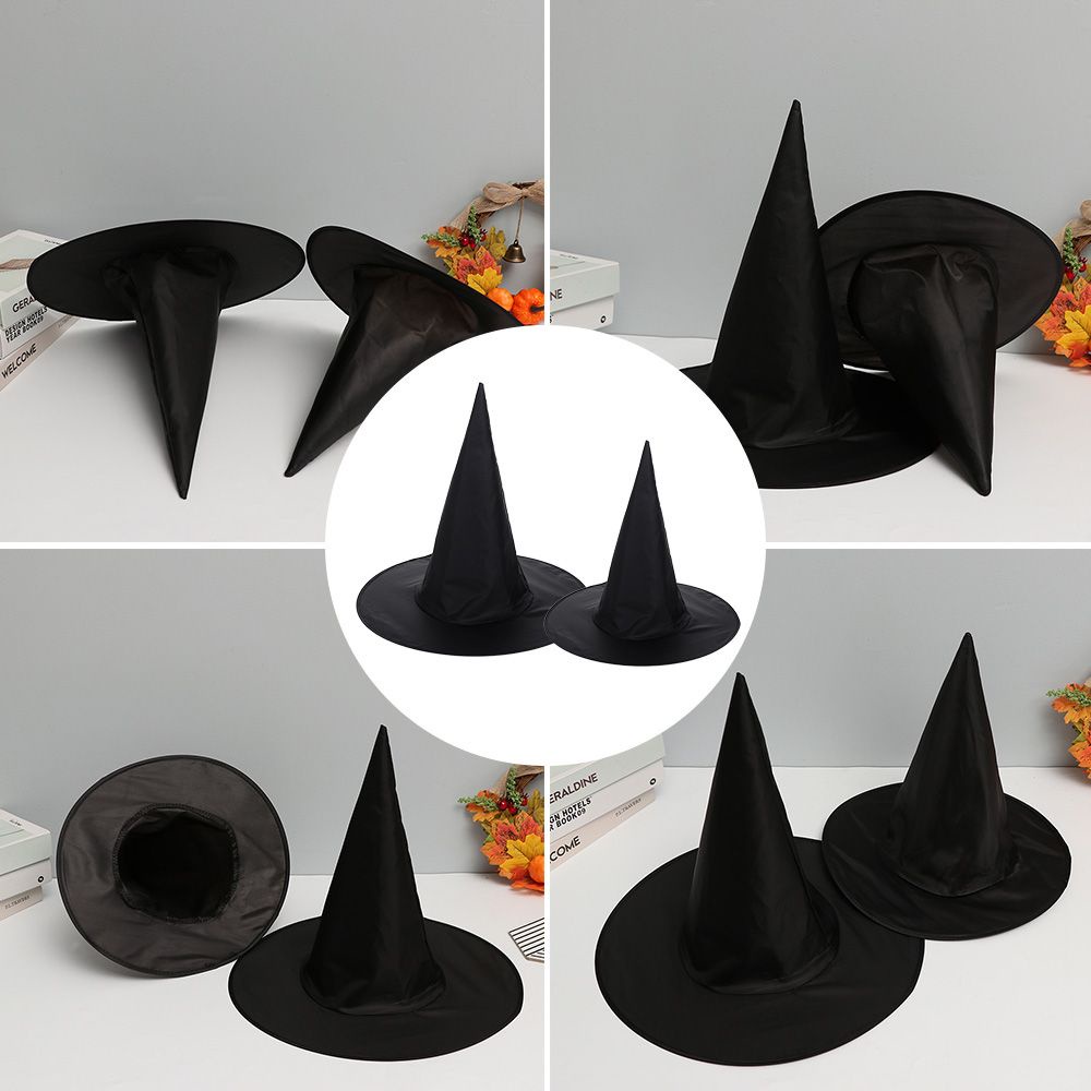 Daphne Nón Phù Thủy Màu Đen Dùng Làm Phụ Kiện Hóa Trang Halloween Cho Bé