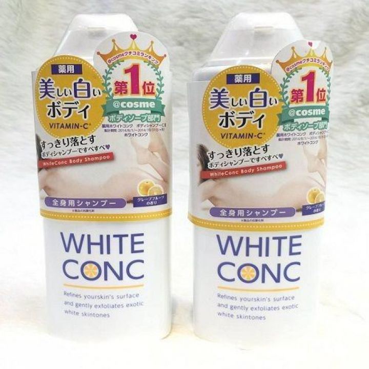 Sữa tắm trắng da toàn thân White ConC Body 360ml Nhật Bản