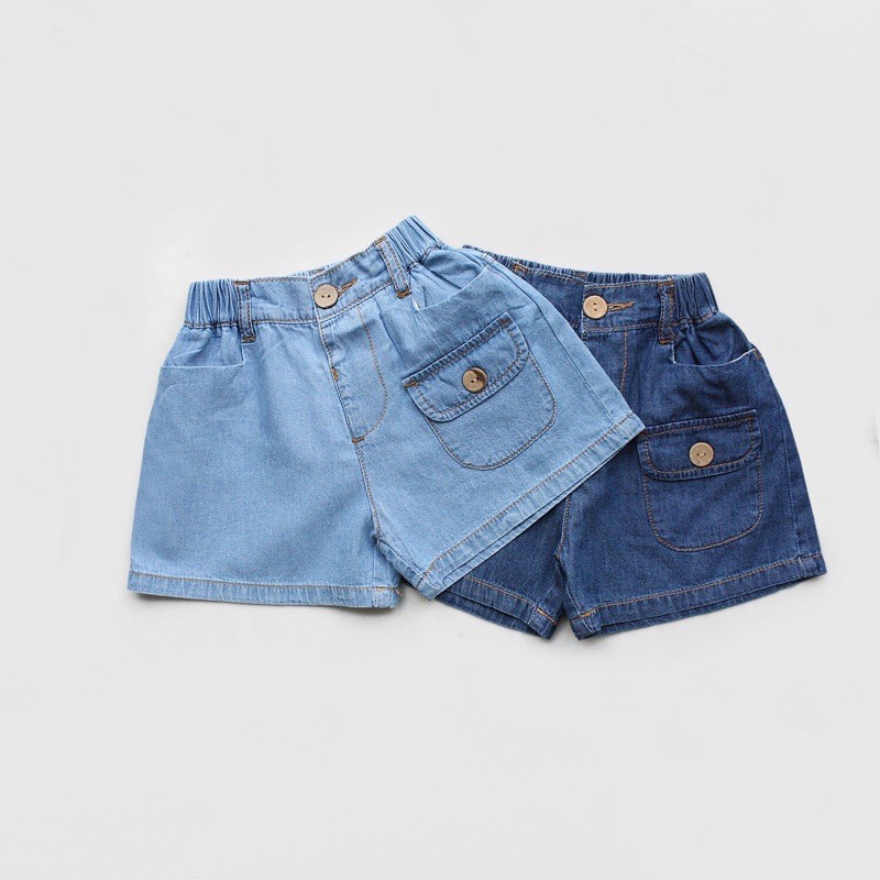 Quần short jean Bé gái /Quần bò giấy Bé gái 7-30kg