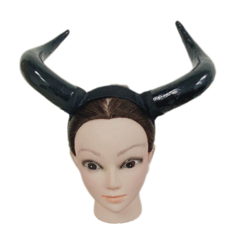 Băng Đô Sừng Trâu Chống Trượt Hóa Trang Halloween