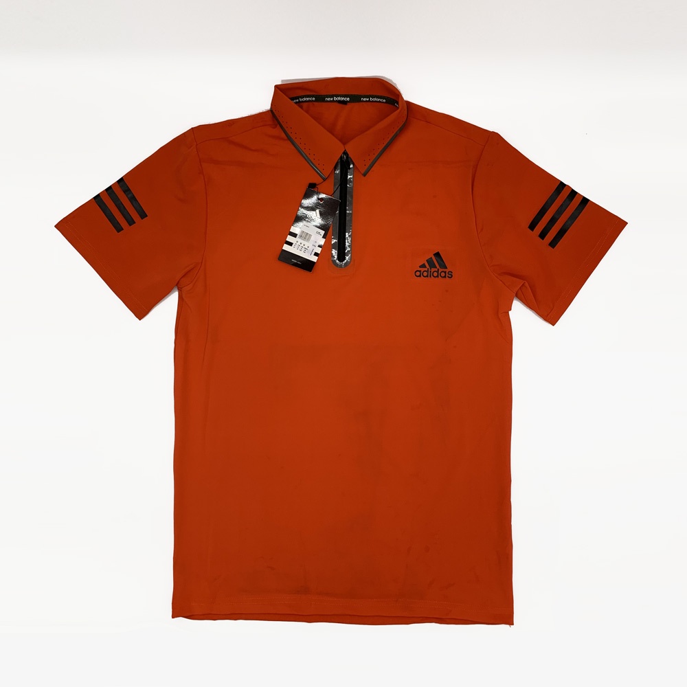 Áo Thể Thao Nam có cổ tay ngắn tập gym vải thun lạnh thoáng mát co giãn chuẩn form