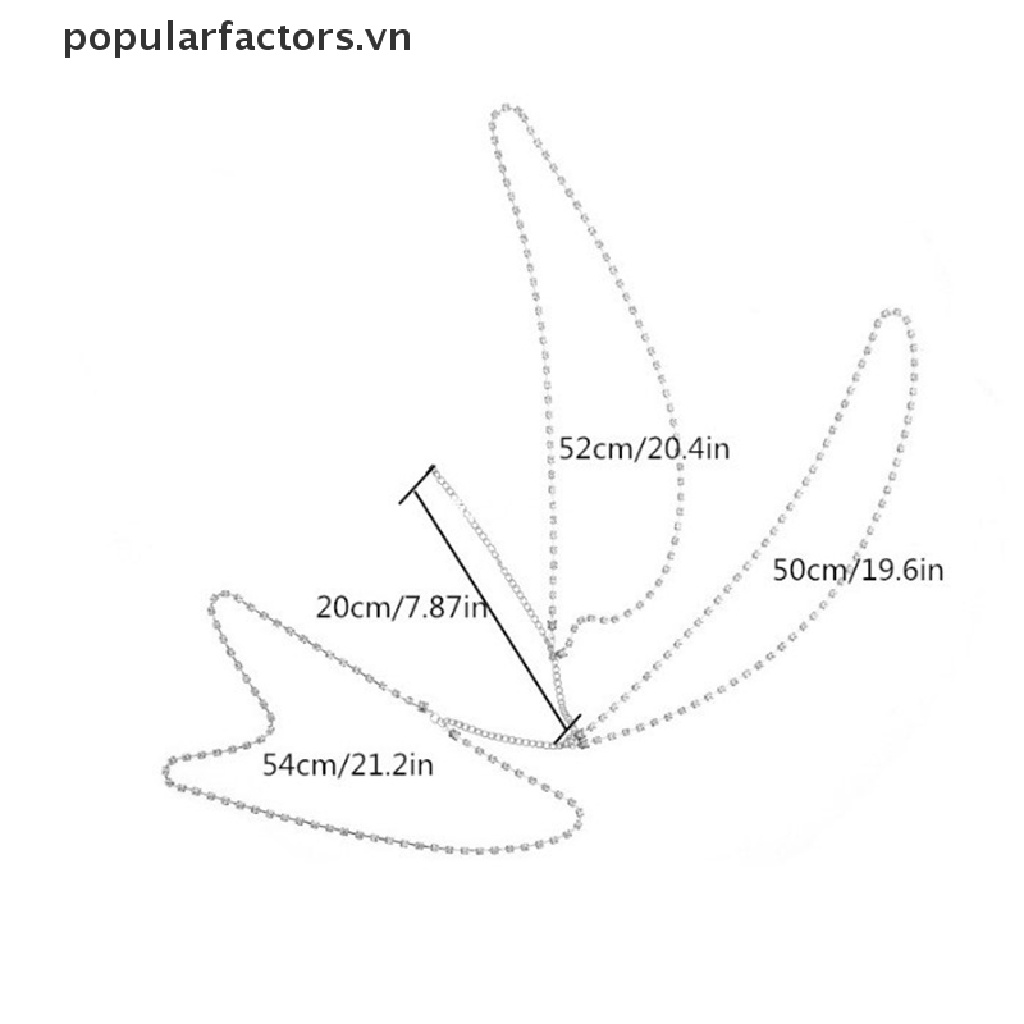 Dây Mắt Xích Kim Loại Đeo Đùi Thời Trang Gợi Cảm Cho Nữ [VN]