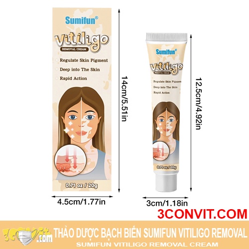 Thảo dược bôi bạch biến Sumifun Vitiligo Removal