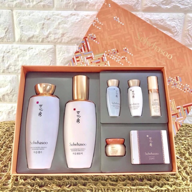 SÉT DƯỠNG NƯỚC HOA HỒNG, Sữa DƯỠNG NHÂN SÂM SULWHASOO
