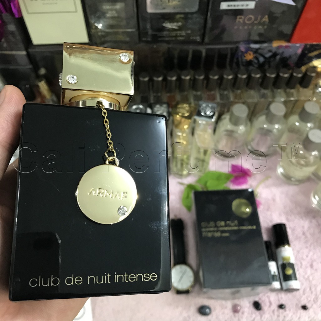 [Cali Perfume][Mẫu Thử][Dùng Là Thơm] Nước Hoa Nữ Hương Thơm Quyến Rũ Club De Nuit Intense Woman