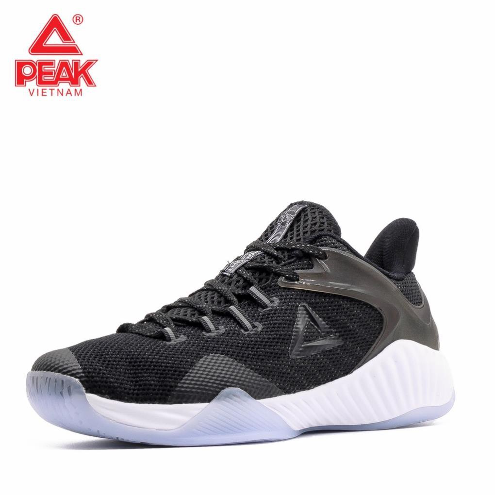 6.6 ĐẲ𝐍𝐆 𝐂Ấ𝐏 Giày bóng rổ PEAK Basketball Ultra Light STA E92041A – Đen Trắng .