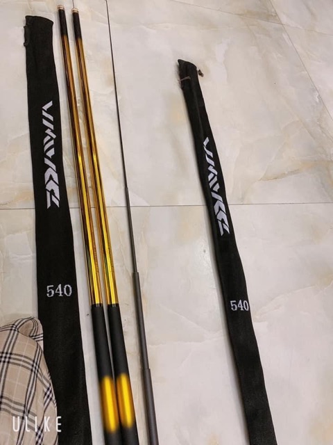 cần câu tay DAiWA 6H dài 6m3 cần cực khoẻ y hình