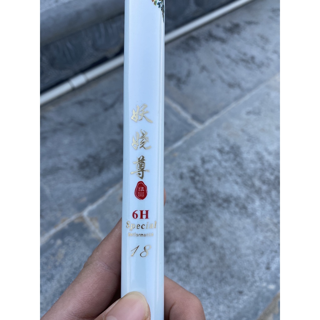 Cần Yêu Kiều Tôn, cần Bạch Hồng, độ cứng 6H, tặng ngọn, phao, trục - Mika fishing