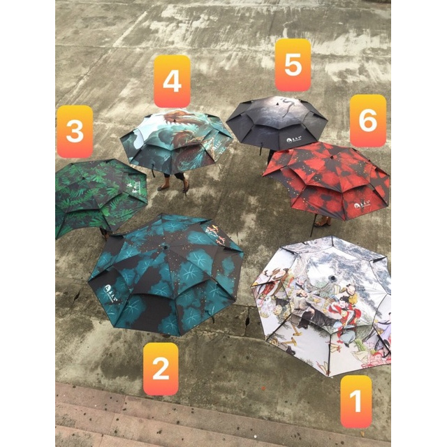 ô dù ô 2 tầng hàng cao cấp rộng 2m4 loại 1 vải 2 lớp siêu bền dùng che năng che mưa che ô câu y hình giá rẻ hàng y hình