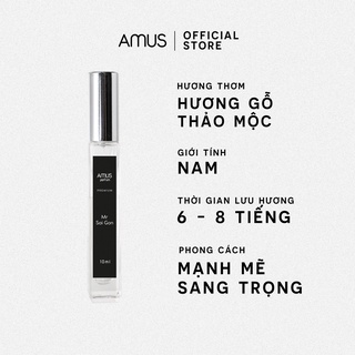 Tinh dầu nước hoa nam mr sai gon amus 10ml