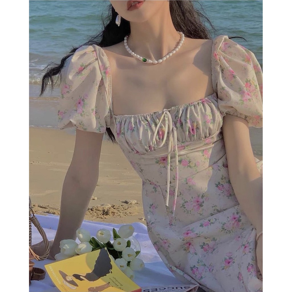 Đầm voan mùa hè, đầm đẹp cho phái nữ, phong cách nữ tính, hàng đẹp may kỹ chuẩn bán shop, phom dưới 52kg | BigBuy360 - bigbuy360.vn