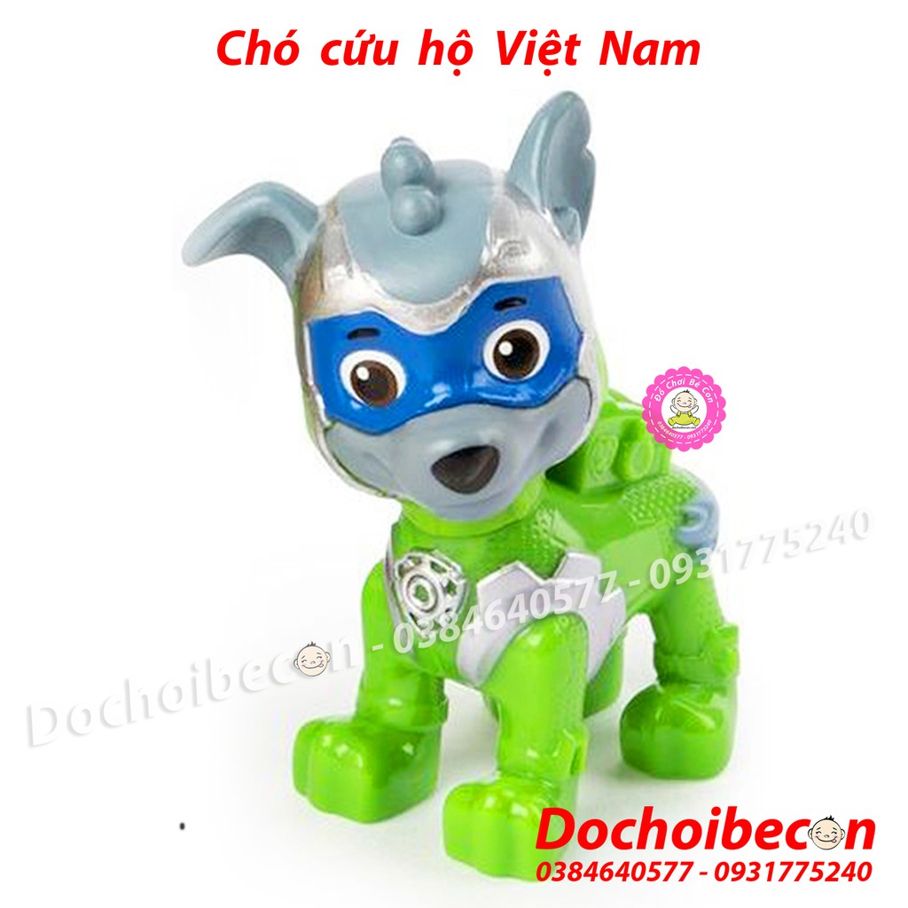 Bộ 5 chó cứu hộ Paw Patrol - Hàng Việt Nam