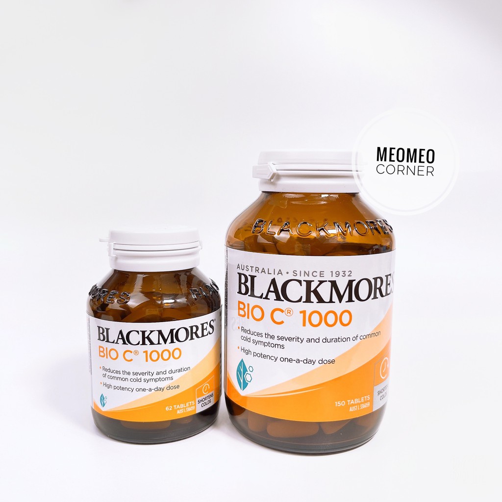 [ MẪU MỚI ] Vitamin C Blackmores Bio C 100mg Úc