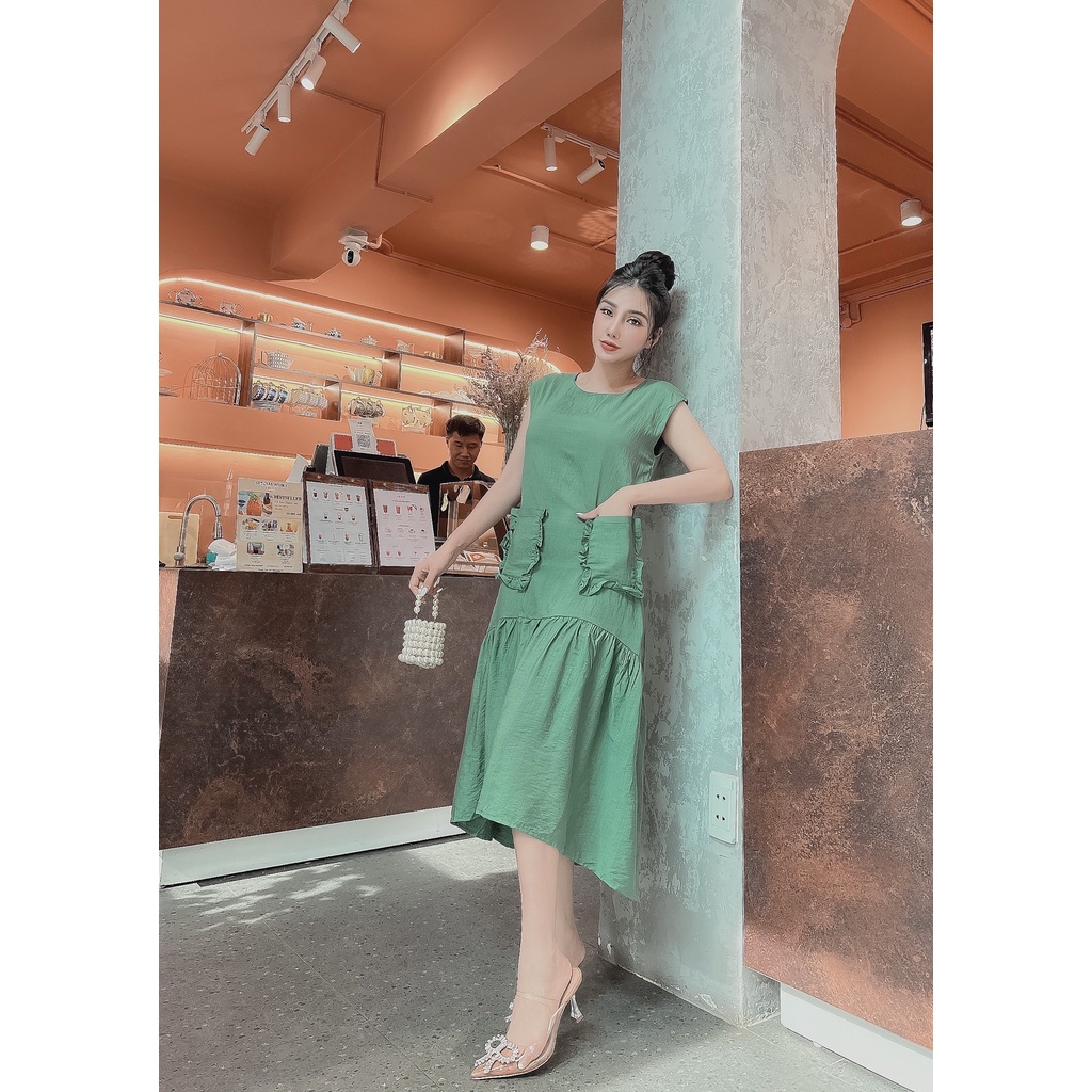 ĐẦM SUÔN LINE KHÁNH LINH PHỐI TÚI – M016