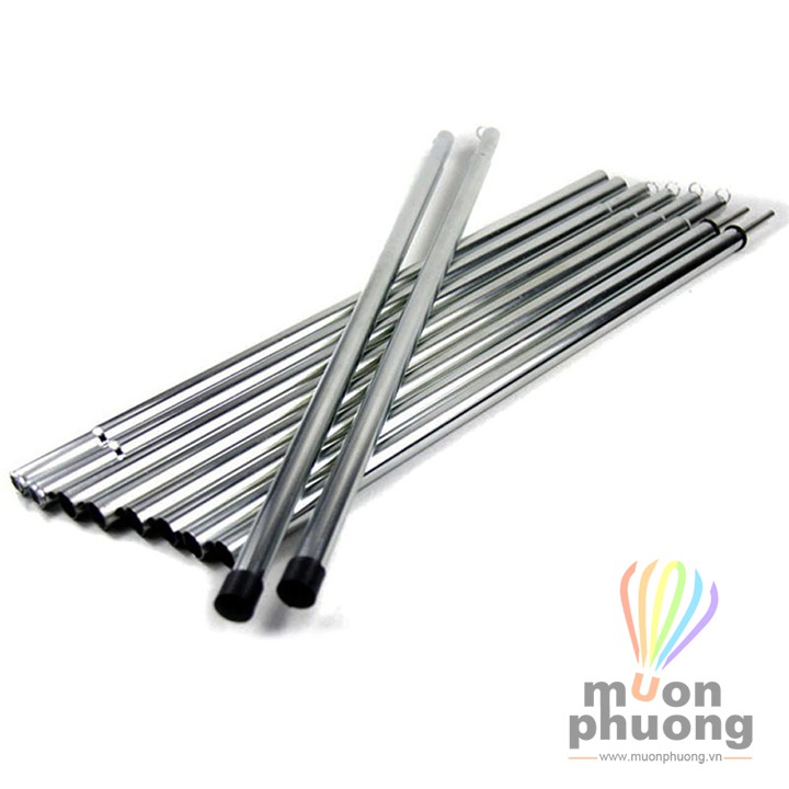 Thanh trụ cây hỗ trợ chống dựng căng lều chữ A bạt tăng mái che cắm trại dã ngoại cao 2m - MUÔN PHƯƠNG SHOP