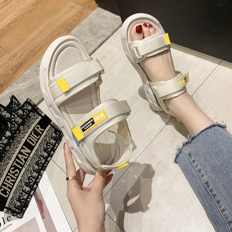 Giày sandal nữ cao cấp phong cách Hàn Quốc ulzzang Order