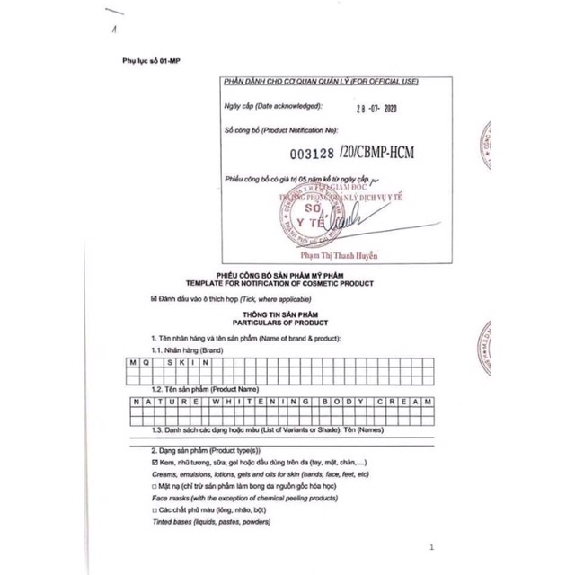 Body Diệp Lục MQ SKIN, Chính Hãng | BigBuy360 - bigbuy360.vn