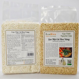 Gạo Nếp Cái Hoa Vàng-An Food (túi 1kg hút chân không)
