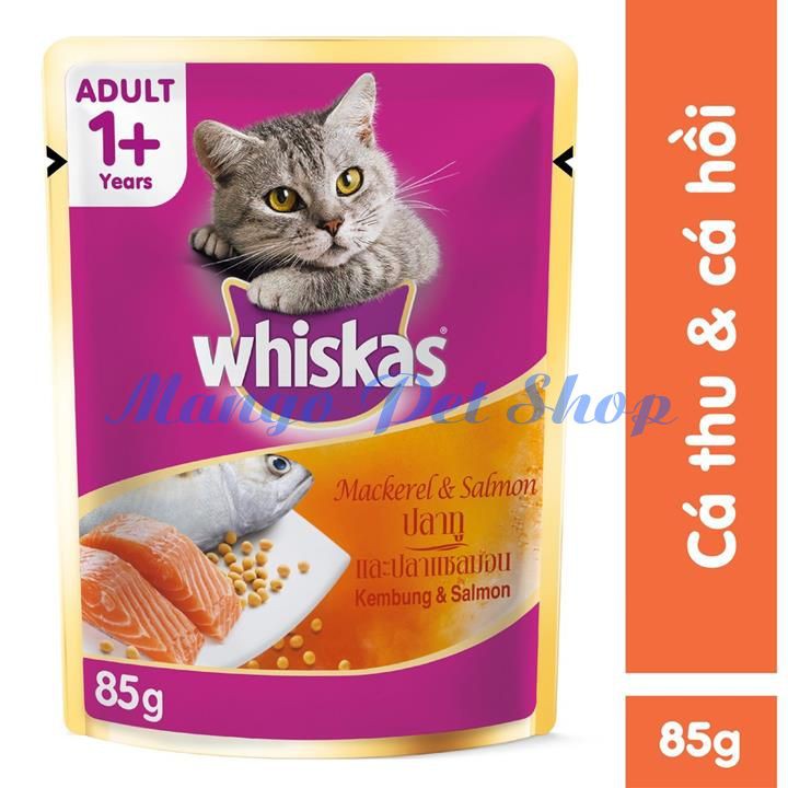 Hộp Pate Whiskas 24 Gói 80Gr (Có Mix Vị)
