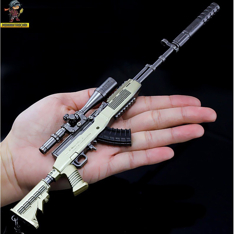 Mô Hình PUBG - Phụ Kiện Game PUBG - SKS 27cm (tháo nắp)