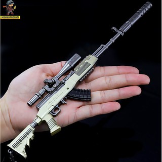 Mô Hình PUBG - Phụ Kiện Game PUBG - SKS 27cm (tháo nắp)