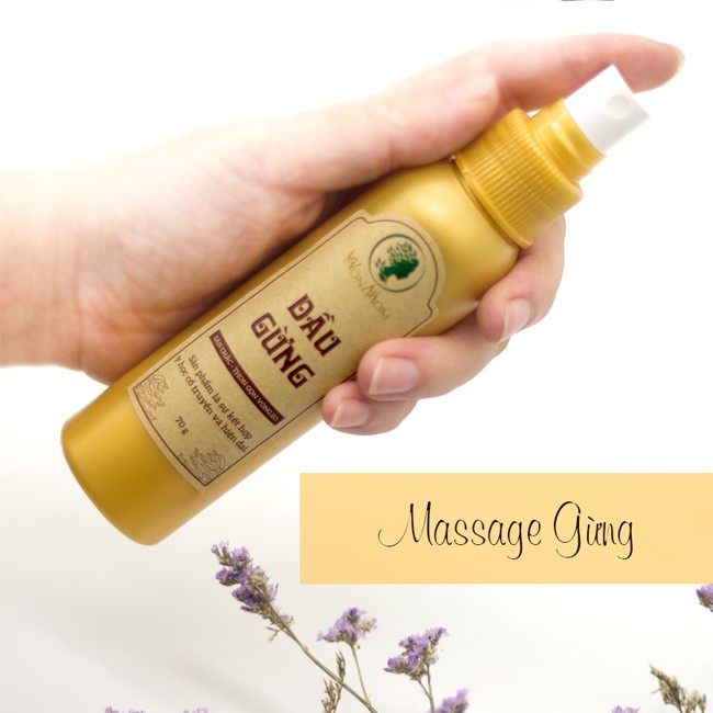 Dầu Gừng Giảm Mỡ Bụng Sau Sinh Wonmom 70g