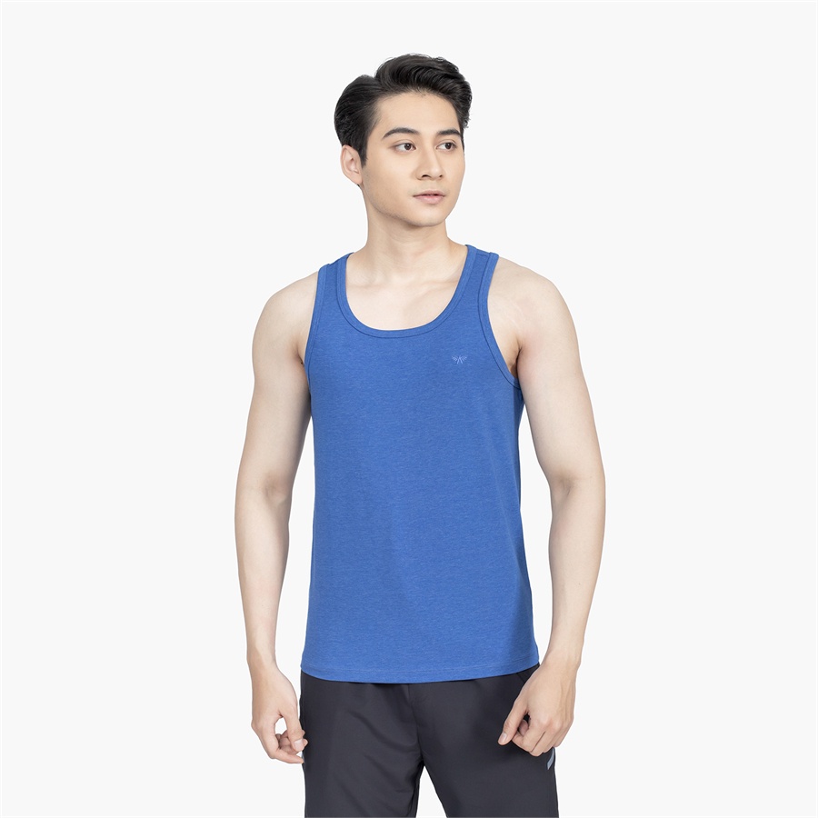 Áo tank top basic ARISTINO chất liệu cotton mềm nhẹ , thấm hút mồ hôi -  ATT009S2