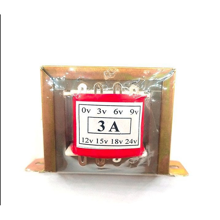Biến áp 3a 0-24vdc nhiều đầu
