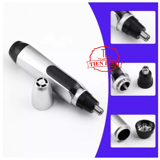 Máy tỉa lông mũi - Dùng pin, hàng tiện dụng-MÁY CẮT TỈA LÔNG MŨI -Máy cắt tỉa lông mũi thế hệ 2019