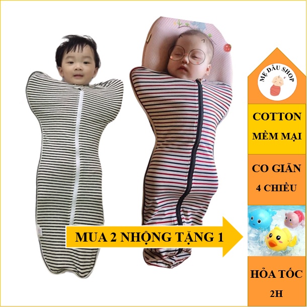 Nhộng chũn baby  CAM KẾT mềm mát co giãn 4 chiều