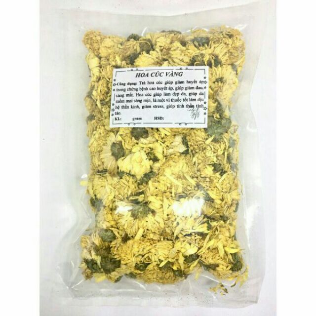 Sỉ giá gốc trà hoa cúc vàng 500g - 1kg