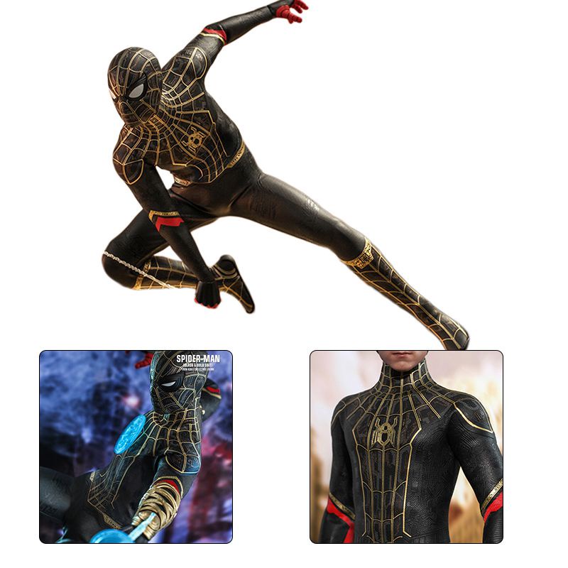 Bộ Áo Liền Quần Bodysuit Hóa Trang Nhân Vật Siêu Anh Hùng Người Nhện Spider Man Dành Cho Người Lớn Và Trẻ Em