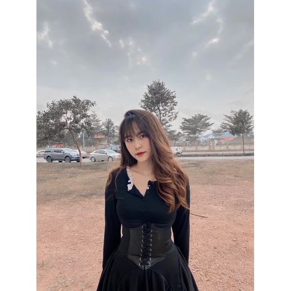 Thắt lưng da belt corset (có ảnh thật) - Dây nịt váy, áo sơ mi