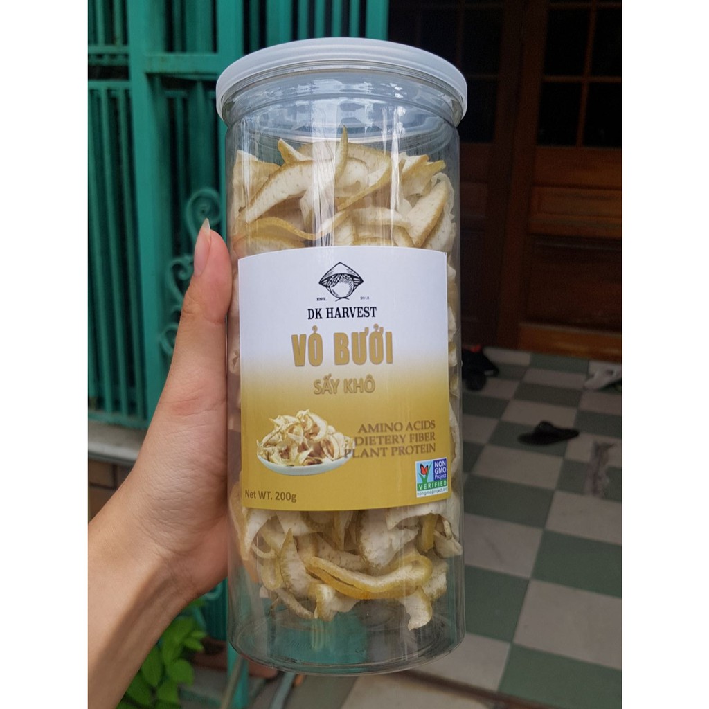 Vỏ bưởi sấy khô DK HARVEST - 200g