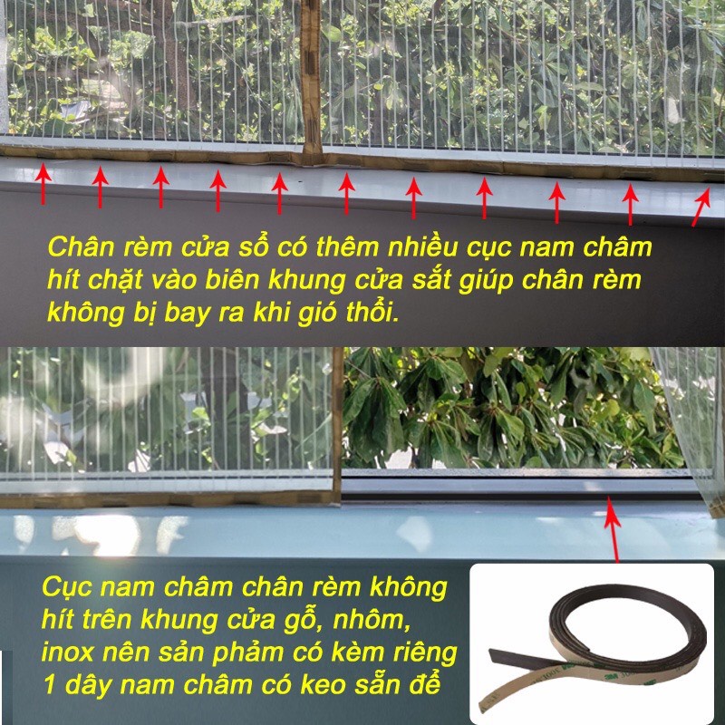 Rèm cửa sổ nam châm chống muỗi thế hệ mới