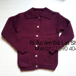 Áo khoác len cho người lớn tuổi