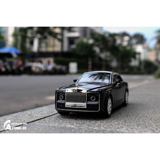 Xe mô hình đồ chơi rolls royce sweptail black 1:24 xlg