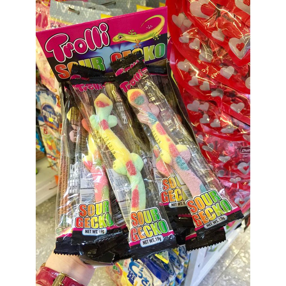 🍕 Kẹo Dẻo thằn lằn Trolli Sour Gecko