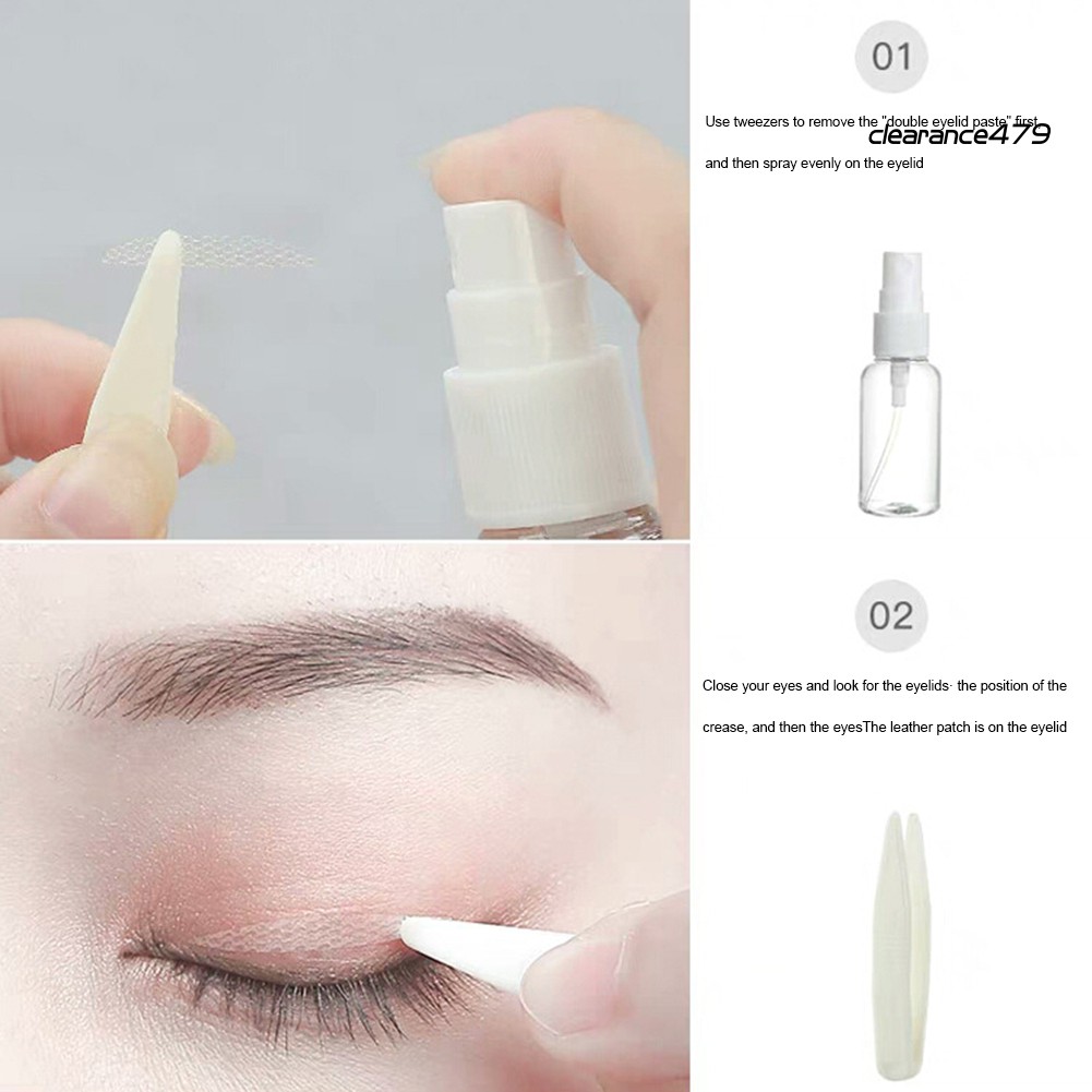 Set 48 miếng dán kích mí tàng hình dạng lưới