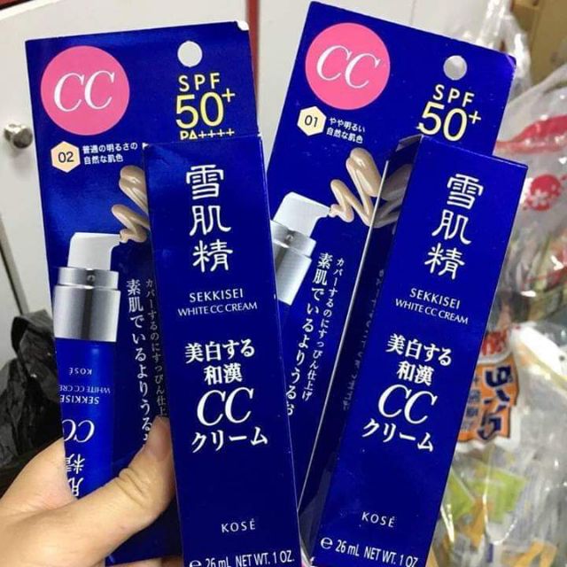 Kem nền Kose Sekkisei White CC Cream 26ml | BigBuy360 - bigbuy360.vn