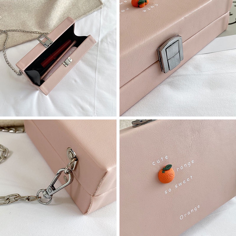 Túi Đeo Vai Hình Vuông Cỡ Nhỏ Phong Cách Hàn Quốc Thời Trang Cho Nữ