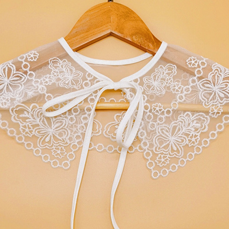 Khăn Quàng Cổ Mỏng Thắt Nơ In Họa Tiết Hoa Có Thể Tháo Rời Cho Nữ