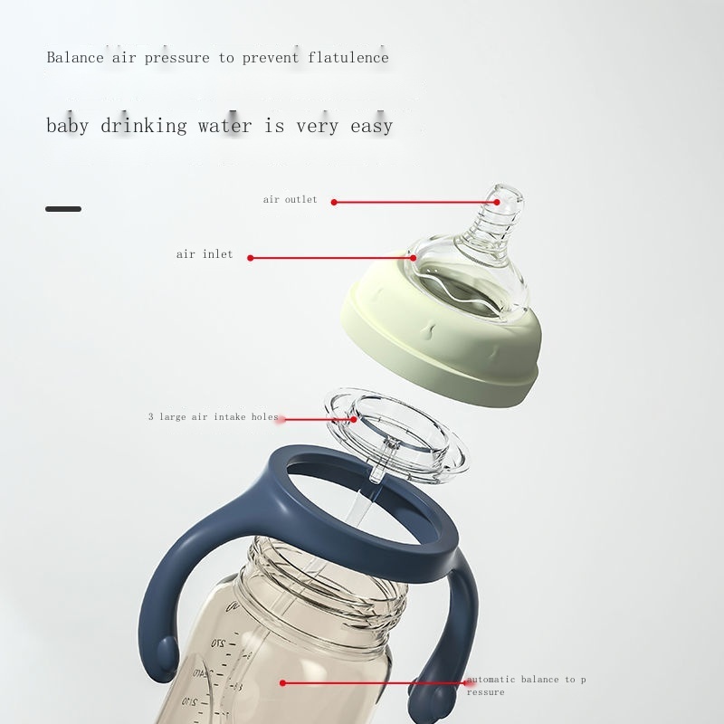 Bình Sữa Chịu Nhiệt Độ Cao Chống Đầy Hơi Cho Bé Sơ Sinh